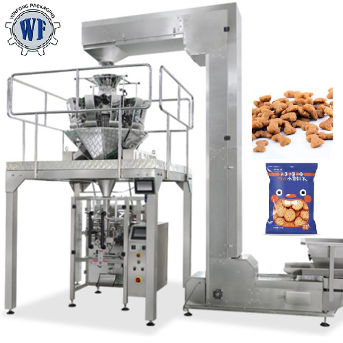 VFS Packing Machine+Multihead Weigher For Puff food,Snacks