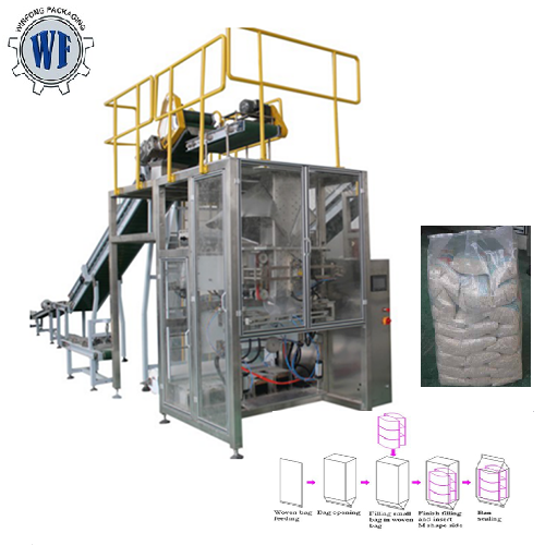 WF1100 Automatic Bag in plastic Bag Secondary Packing Line