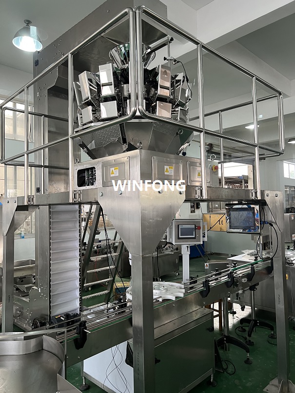 JGF-1 Automatic Nuts Bottle/jars filling line