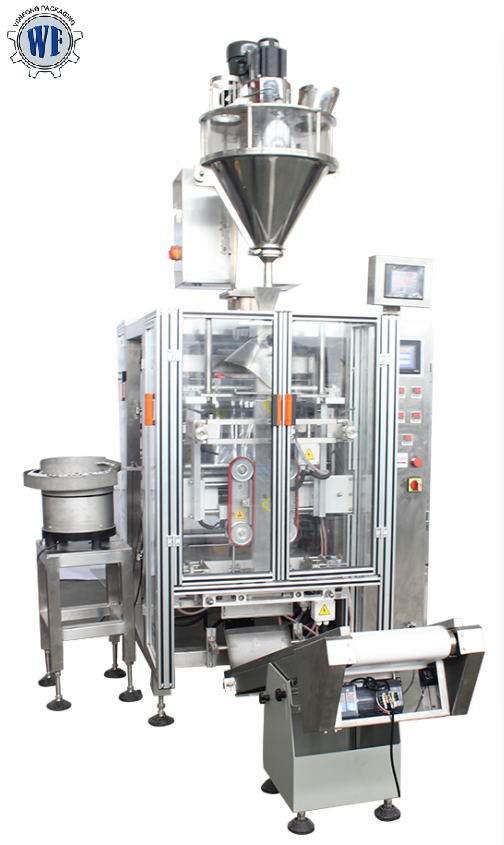 Automatic Quad Seal Air Valve Wieding Packing Machin For Coffee Powder