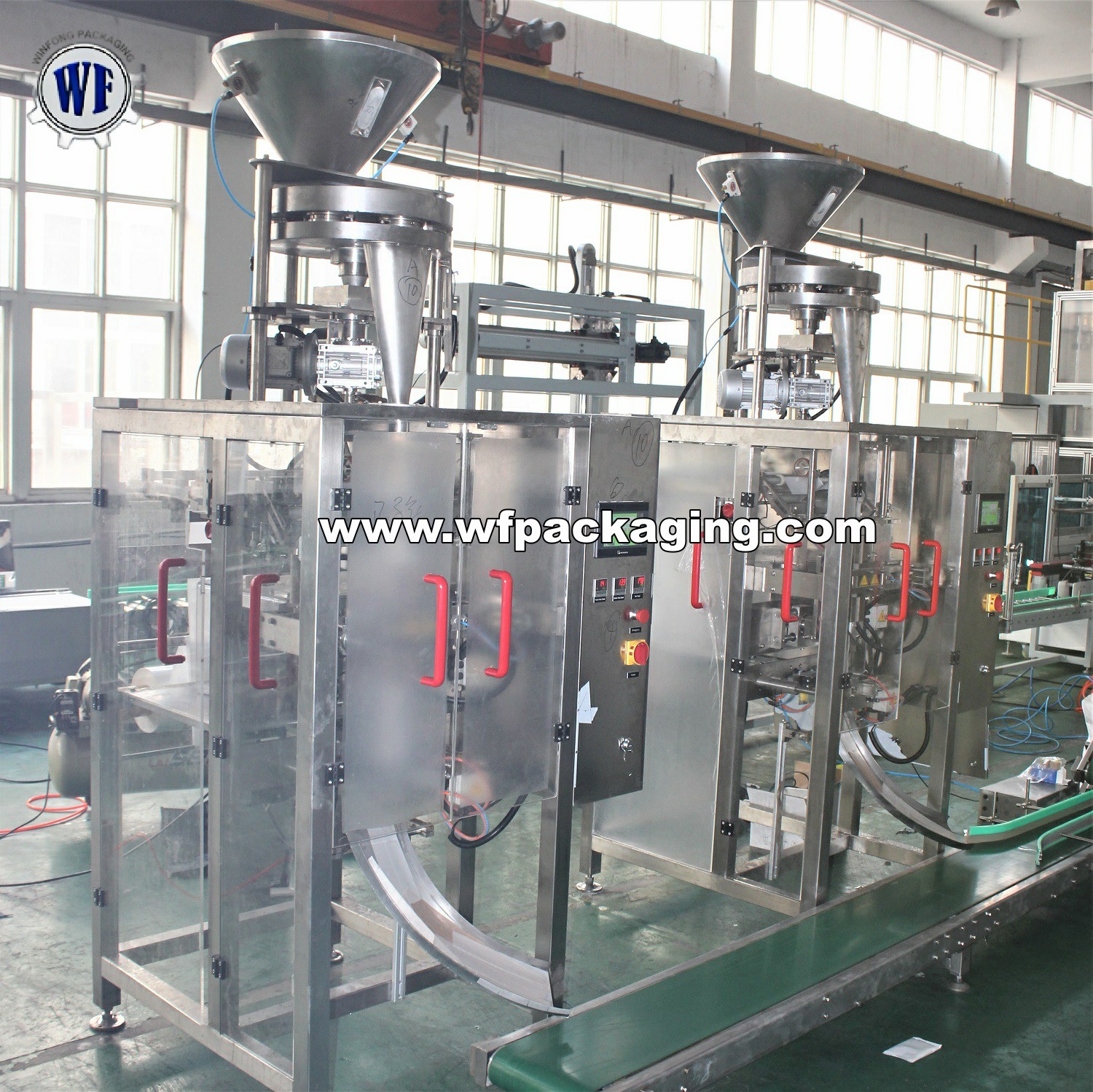 VFS40 packing machine +Cup filler For Salt