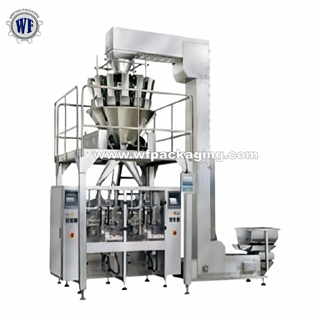DUPLEX twin type automatic packing machine for snacks