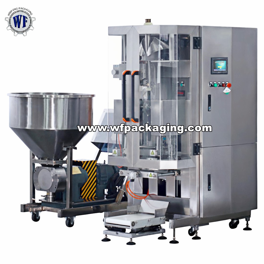 WF520-J Extrusion Type Thick Liquid Paste Pickles Packing Machine