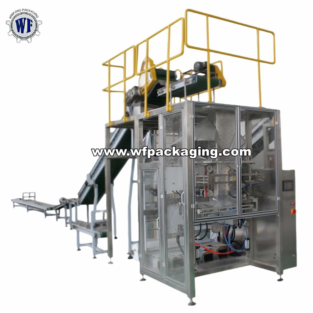WF1100 Automatic Bag in plastic Bag Secondary Packing Line