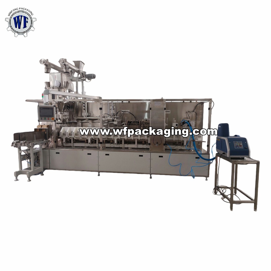 WF120A Double Screw Paper Bag Packing Machine 