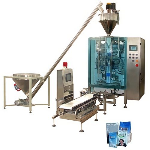 Automatic Quad Type Four Side Seal Packing Machine For  Powder