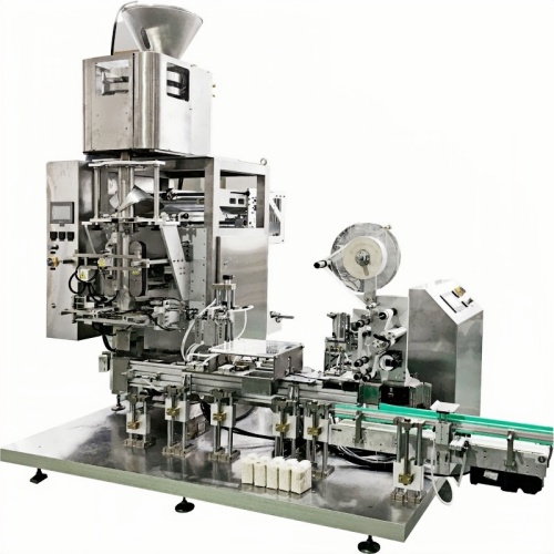 VCM1000-A6 brick bag Vacuum Packaging Machine With Label Sticking Device