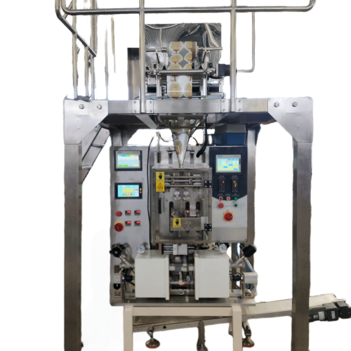 VFS50B Automatic 5-100g Dry Yeast Four Side Seal Sachet Vacuum Packing Machine