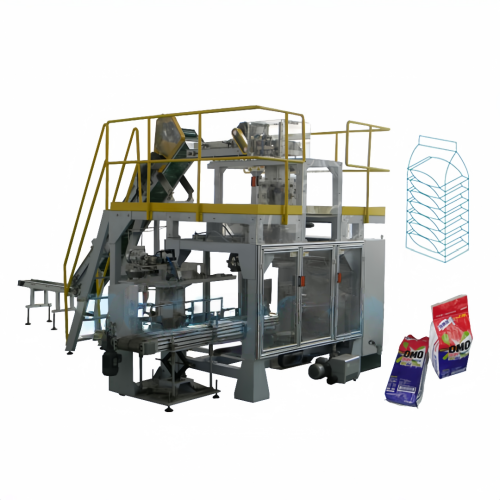 LP1-S1/S2 Automatic Bag In Pp Woven Bag Secondary Packing Line